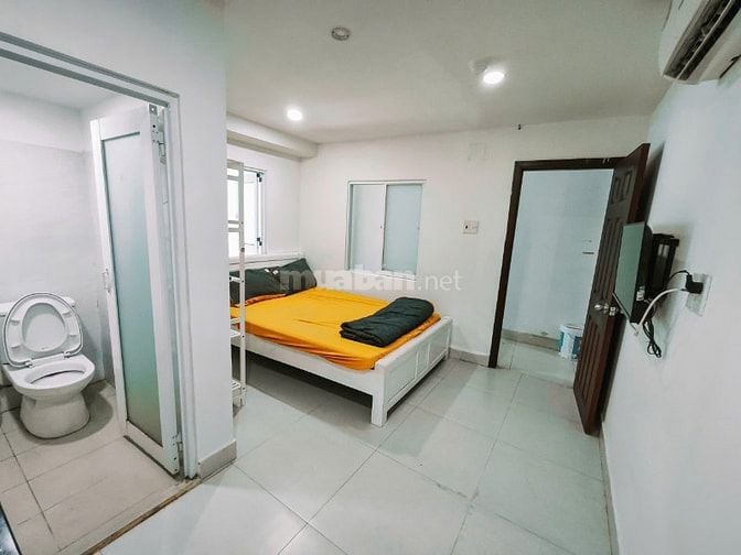 Phòng 16m2-4,3tr, cửa sổ, kệ bếp, full nội thất, thang máy, 24/24 