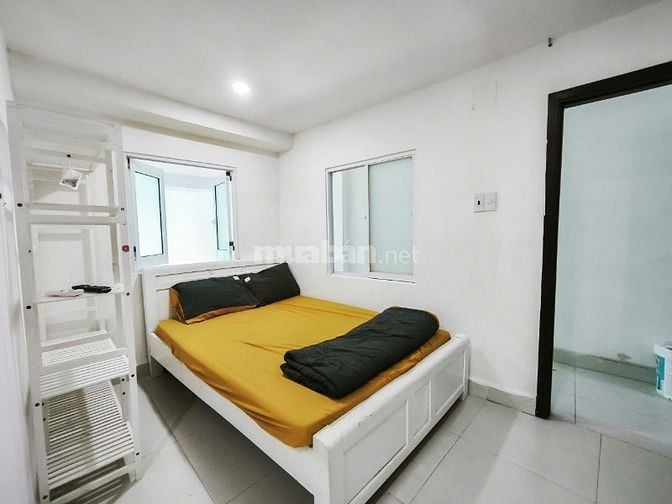 Phòng 16m2-4,3tr, cửa sổ, kệ bếp, full nội thất, thang máy, 24/24 