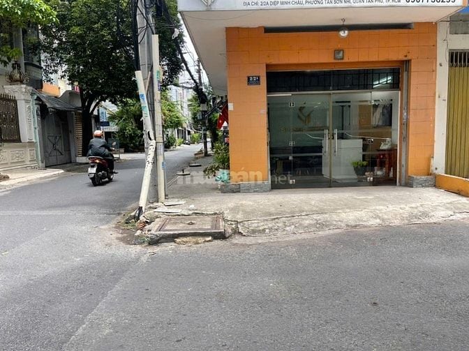 Cho thuê mặt bằng văn phòng Cty ,Góc 2 mặt tiền đường ,đường thông 