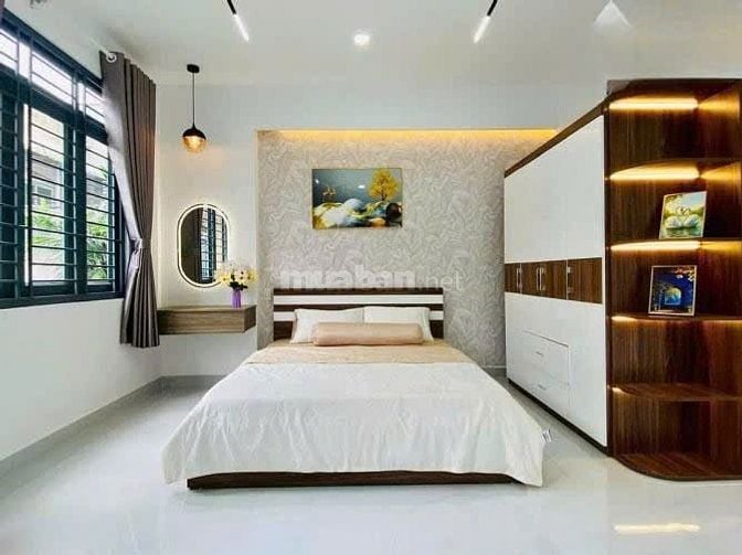 NHÀ NGÃ TƯ SỞ_46m2 - 5 TẦNG -NHÀ MỚI ĐẸP_ NGÕ RỘNG