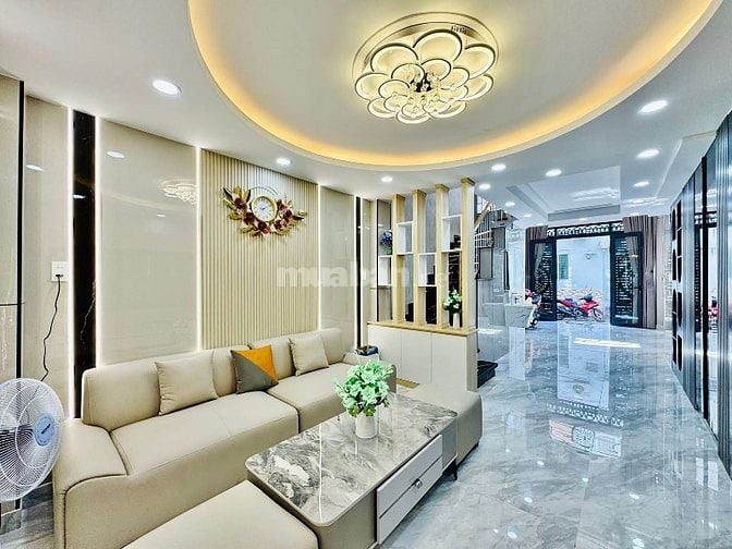 Mở bán 2 căn nhà nhà 3 Lầu CAO CẤP hẻm xe hơi Bùi Quang Là, P12, Q.Gò 