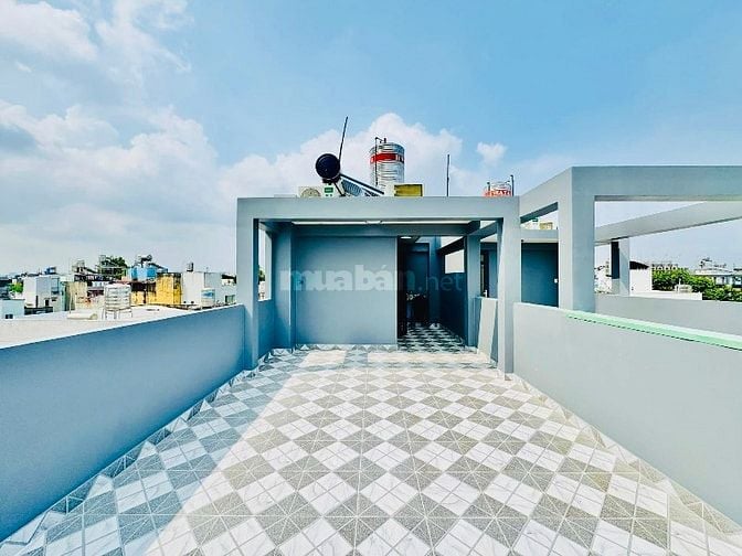 Bán nhà mới rẻ đẹp 4 tầng hxh (4x10) 448/14 QUANG TRUNG p10 Gò Vấp 