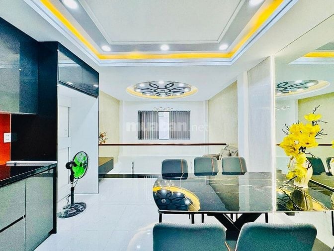 Bán nhà mới rẻ đẹp 4 tầng hxh (4x10) 448/14 QUANG TRUNG p10 Gò Vấp 