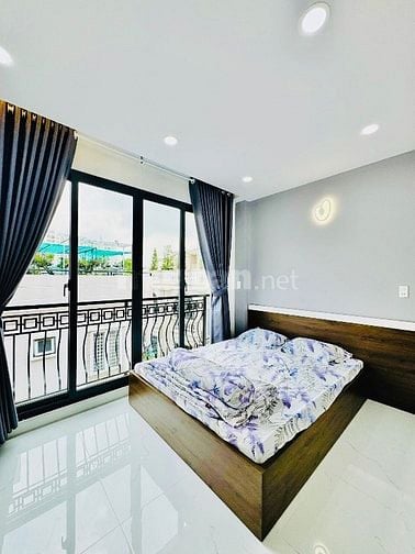 Bán nhà mới rẻ đẹp 4 tầng hxh (4x10) 448/14 QUANG TRUNG p10 Gò Vấp 
