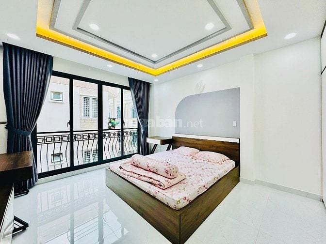 Bán nhà mới rẻ đẹp 4 tầng hxh (4x10) 448/14 QUANG TRUNG p10 Gò Vấp 