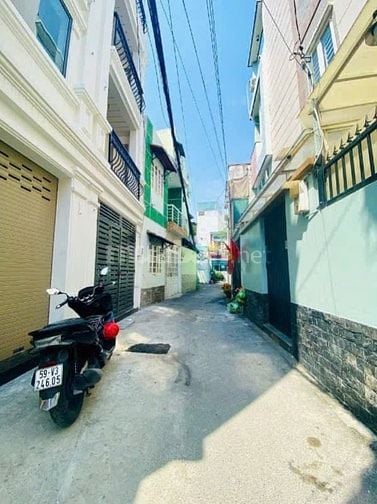 Bán nhà mới rẻ đẹp 4 tầng hxh (4x10) 448/14 QUANG TRUNG p10 Gò Vấp 