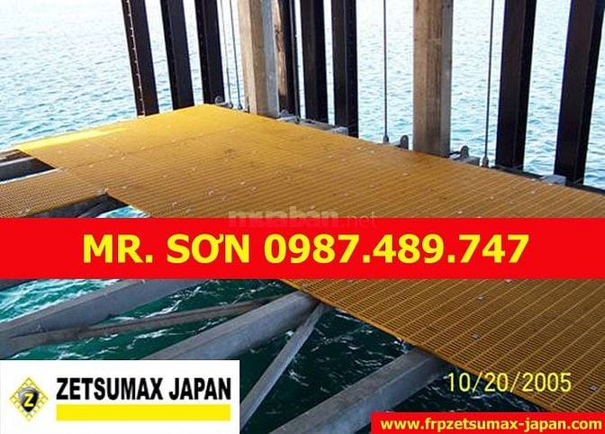 mua Tấm Sàn Ô Lưới Frp Grating, sàn lót composite, tấm frp grating