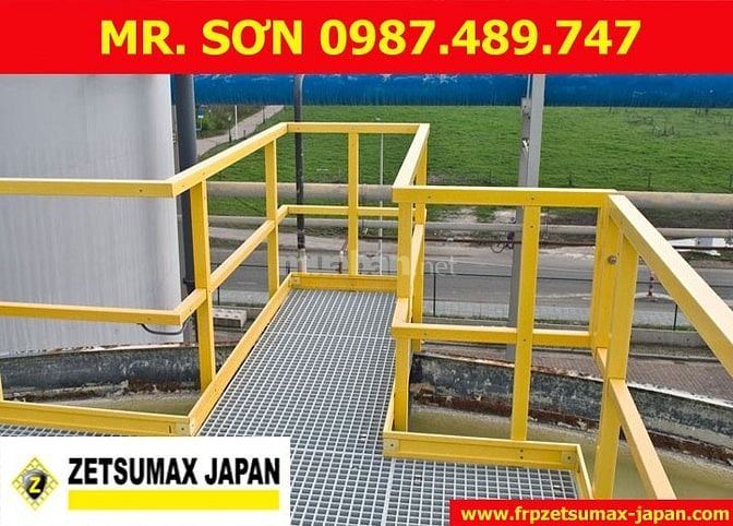 mua Tấm Sàn Ô Lưới Frp Grating, sàn lót composite, tấm frp grating