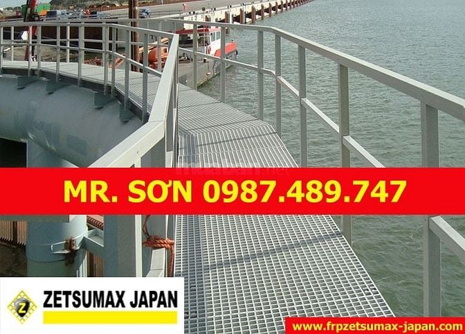 mua Tấm Sàn Ô Lưới Frp Grating, sàn lót composite, tấm frp grating