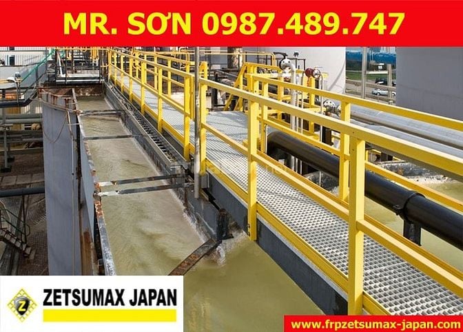 mua Tấm Sàn Ô Lưới Frp Grating, sàn lót composite, tấm frp grating