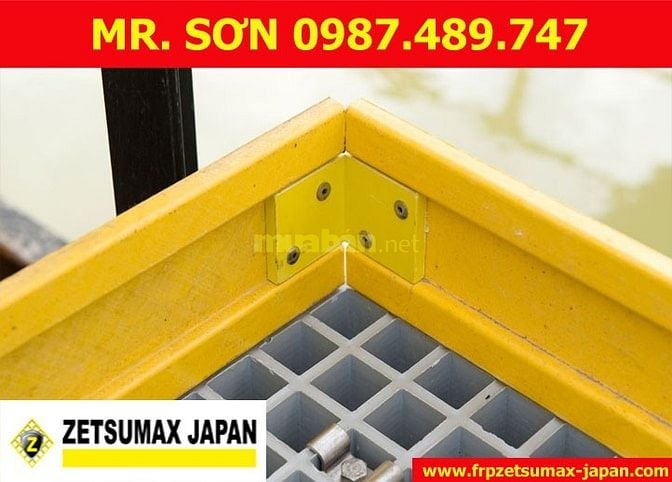 mua Tấm Sàn Ô Lưới Frp Grating, sàn lót composite, tấm frp grating