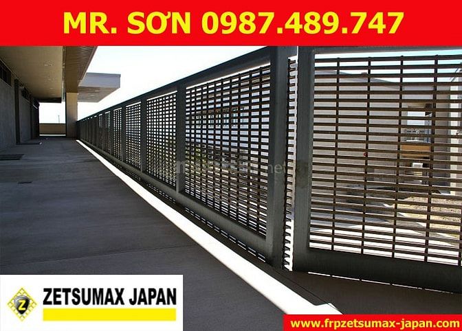 TẤM SÀN FRP 1220X2440X25MM, CAO 30MM, 38MM, 50MM - ZETSUMAX