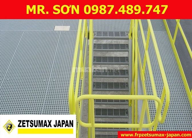 TẤM SÀN FRP 1220X2440X25MM, CAO 30MM, 38MM, 50MM - ZETSUMAX