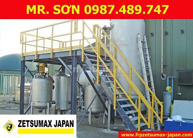 TẤM SÀN FRP 1220X2440X25MM, CAO 30MM, 38MM, 50MM - ZETSUMAX