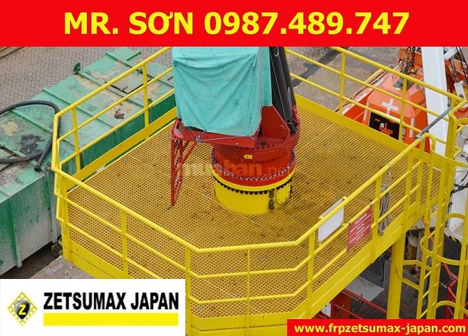 TẤM SÀN FRP 1220X2440X25MM, CAO 30MM, 38MM, 50MM - ZETSUMAX
