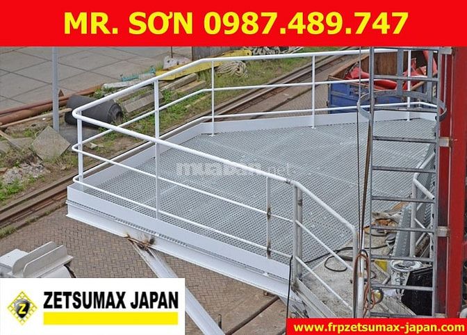 TẤM SÀN FRP 1220X2440X25MM, CAO 30MM, 38MM, 50MM - ZETSUMAX