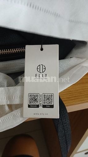 Hàng mới chưa sử dụng túi đeo nam ELLY da thật 