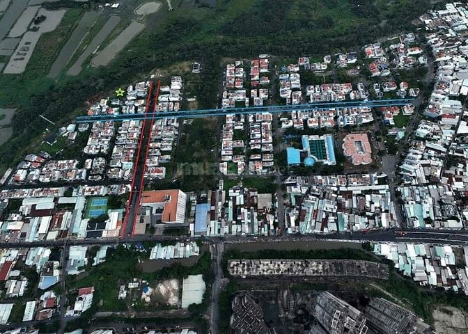 Bán đất nhà phố khu Sadeco Phước Kiển A nhà Bè giáp ranh quận 7.