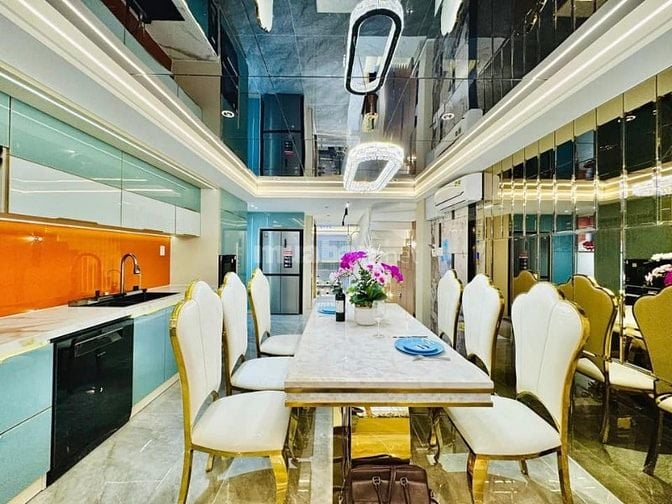 Bán nhà SIÊU PHẨM LUXURY ĐẸP SAY MÊ, DT 4M X 19M ĐƯỜNG Ô TÔ XE HƠI 