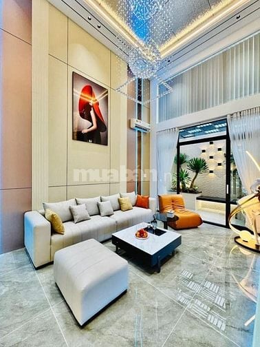 Bán nhà SIÊU PHẨM LUXURY ĐẸP SAY MÊ, DT 4M X 19M ĐƯỜNG Ô TÔ XE HƠI 