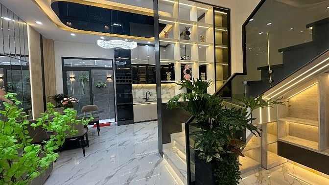 💥 SIÊU PHẨM NHÀ PHỐ HIỆN ĐẠI – HẺM XE HƠI TRÁNH 6M – SÁT Q7 giá 9.2T