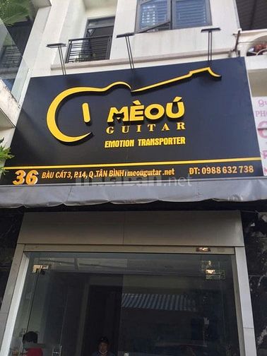 Cho thuê nhà nguyên căn Địa chỉ: 36 Bàu cát 3, P14, Tân Bình, 4x15m