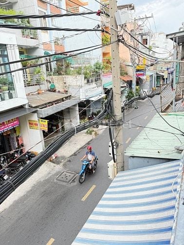 Bán nhà 2mtkd đường Hồng Lạc, sát chợ Tân Bình, trệt 2 lầu: 10,5 tỷ tl