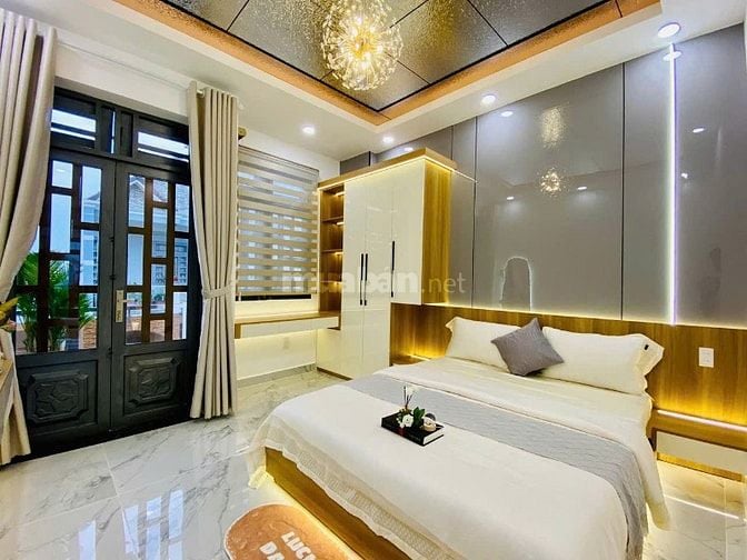 bán nhà SIÊU PHẨM NHÀ ĐẸP GIÁ RẺ, DT 4M X 19M ĐƯỜNG Ô TÔ XE TẢI THÔNG