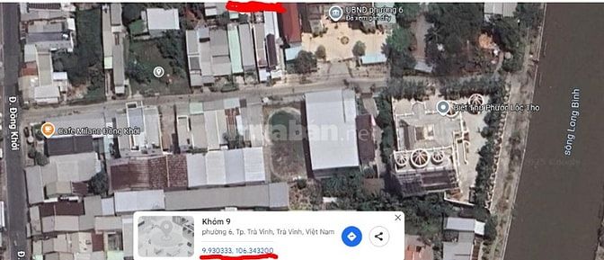 🏡 Bán Đất 626m² Trung Tâm Trà Vinh–Mặt Tiền 27m–phân 5 lô-chỉ 16tr/m2