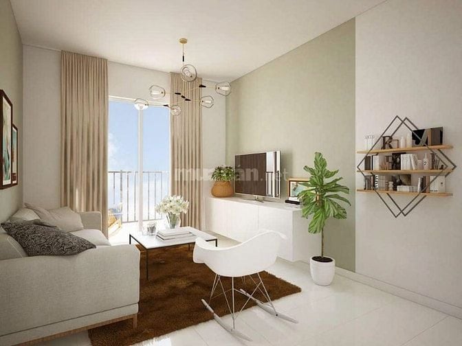 Cho thuê CC Lexington Q2, 14 triệu VND, 73m2, 2PN, view mát. Giá 14tr