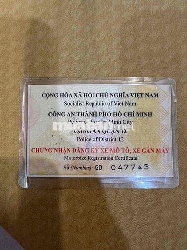Bán xe SH ý 150i năm sản xuất 2012.Đầu 109