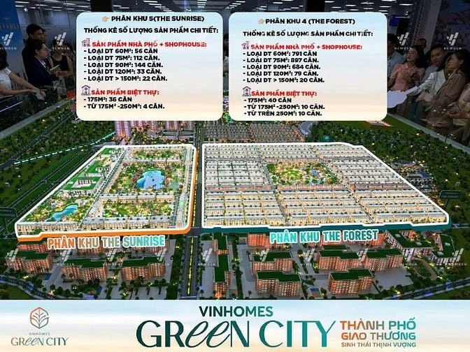 Nhận booking đại đô thị Vinhomes Green City (giai đoạn đầu)