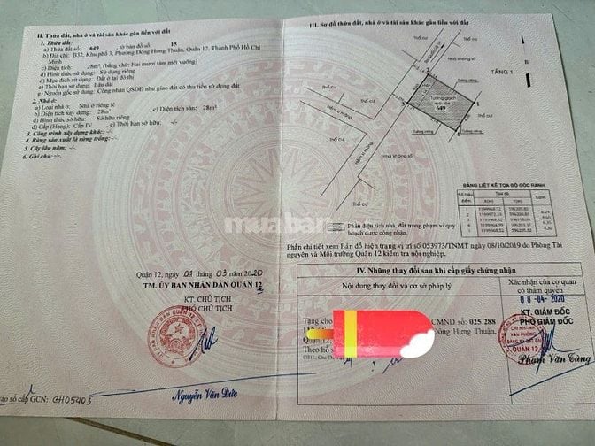 Cần bán gấp nhà 1 xẹt Tô Ký - Đông Hưng Thuận, Quận 12, 2,6 tỷ