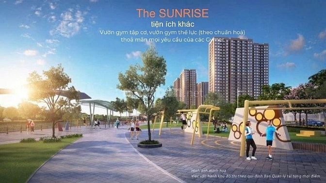 THE SUNRISE -trái tim tiện ích của vinhomes Green city 
