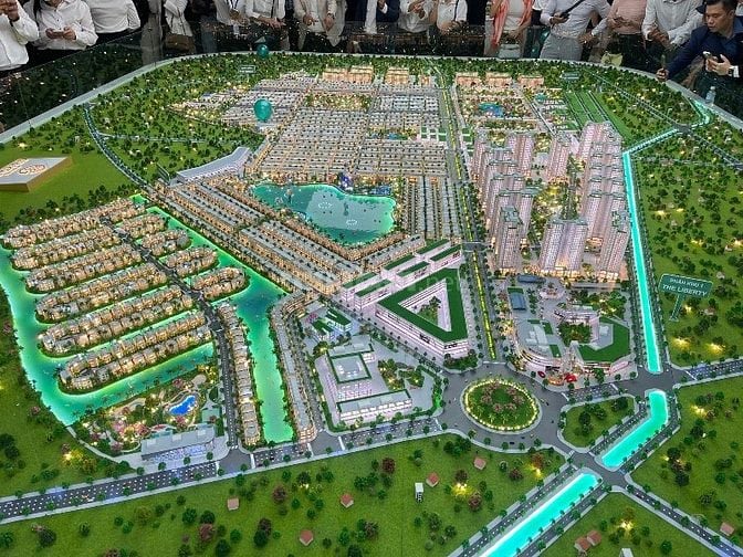 THE SUNRISE -trái tim tiện ích của vinhomes Green city 