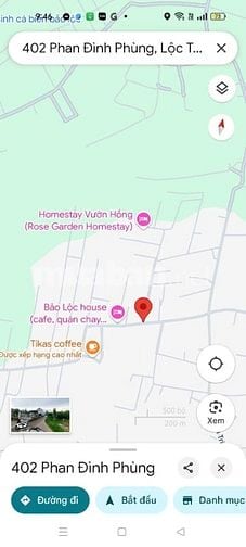 Bán đất hẻm 402 Phan Đình Phùng, Bảo Lộc, 100m2 giá 1,4 tỷ