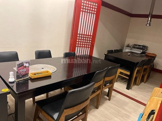  Sang Nhượng Gấp Nhà Hàng Mô Hình Ẩm Thực Hàn Quốc / Đồ Nướng