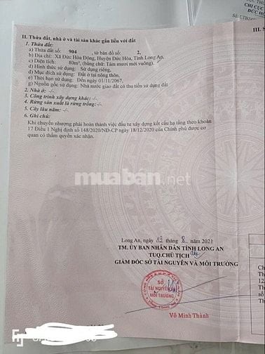 Bán rẻ lô đất khu hiển vinh dại phúc