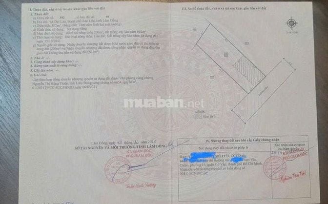 Bán nhà đất gần trung tâm Bảo Lộc chỉ với giá 6 tỷ đồng