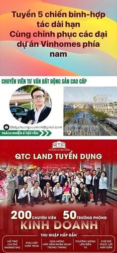 Tuyển 5 chiến binh đồng hành-càn quét Vinhomes miền nam 