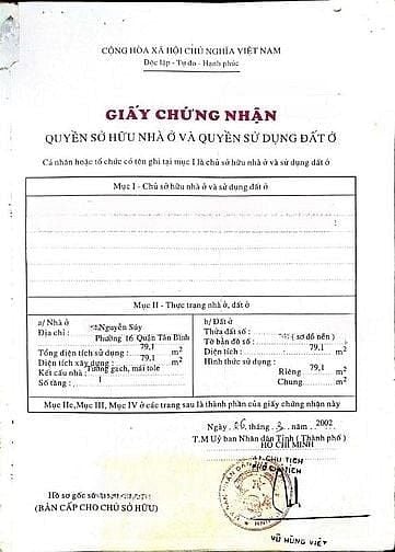 🌷 🌷 🌷 BÁN NHÀ MẶT TIỀN : 115 ĐƯỜNG NGUYỄN SÚY - P. TÂN QUÝ - Q. TP
