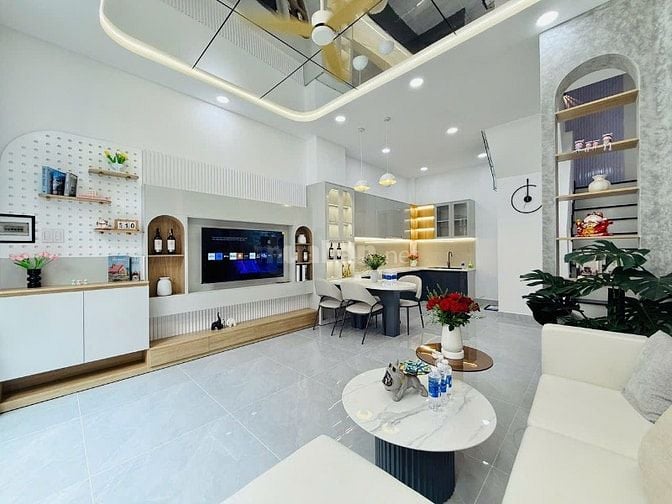 CHÍNH CHỦ CẦN BÁN NHÀ MỚI XÂY GÒ VẤP 2LẦU NGANG 4,5M GIÁ HẠT DẺ