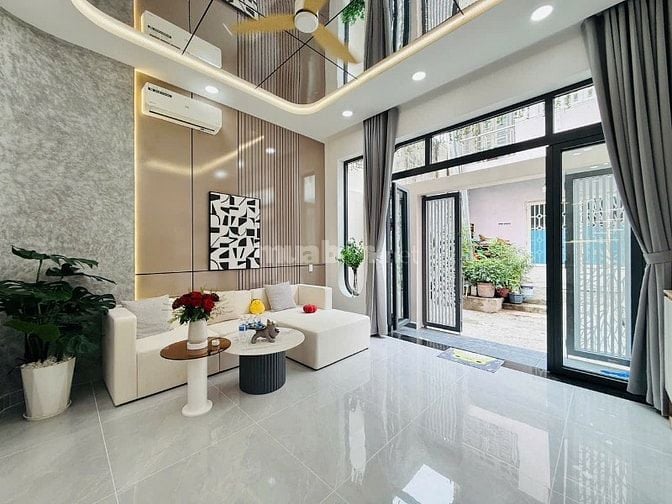 CHÍNH CHỦ CẦN BÁN NHÀ MỚI XÂY GÒ VẤP 2LẦU NGANG 4,5M GIÁ HẠT DẺ