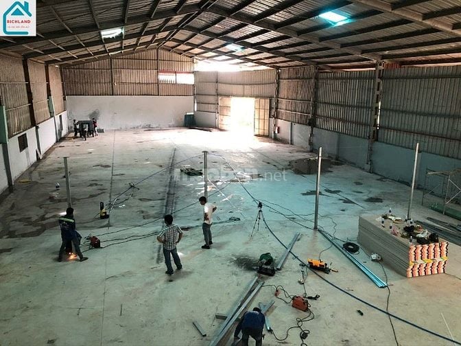 CHO THUÊ KHO XƯỞNG GÓC 2 MẶT TIỀN VIEW SÔNG PHAN HUY ÍCH_DT:1.250m2