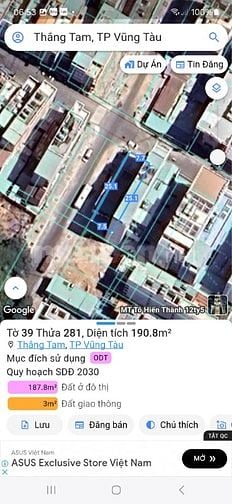 Bán nhà 2 mặt tiền Phó Đức Chính Tp Vũng Tàu giá 45 tỷ