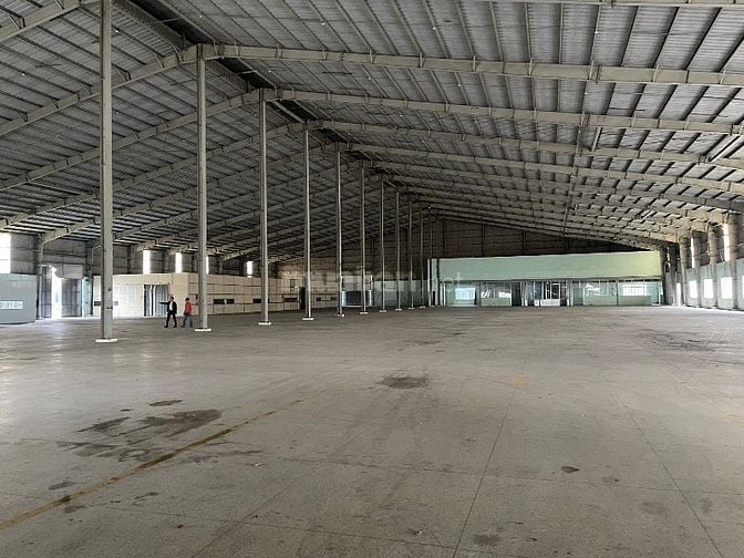 Cho thuê kho xưởng Xã Đức Hoà Hạ, Đức Hoà, Long An DT 1500m2; 3000m2