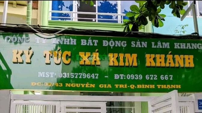 KTX KIM KHÁNH CHO THUÊ PHÒNG TRỌ VÀ GIƯỜNG KTX