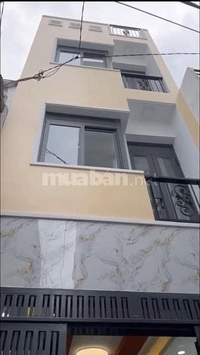 3,95 tỷ Nhà mới xây 2 lầu đúc btct 3,2 x 7 ( 2 pn ) sổ hồng riêng 