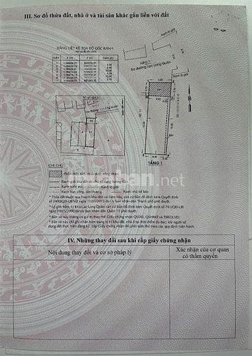 BÁN NHÀ HẺM XE HƠI 113 LẠC LONG QUÂN, PHƯỜNG 3 - GẦN UỶ BAN QUẬN 11 