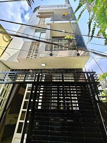 Bán nhà 4 tầng, 55m2 / 4,19 tỷ đường Nơ Trang Long, P13, Bình Thạnh